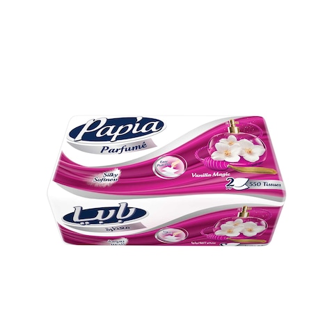 Papia Perfumed Facial Tissues - 550 Tissues